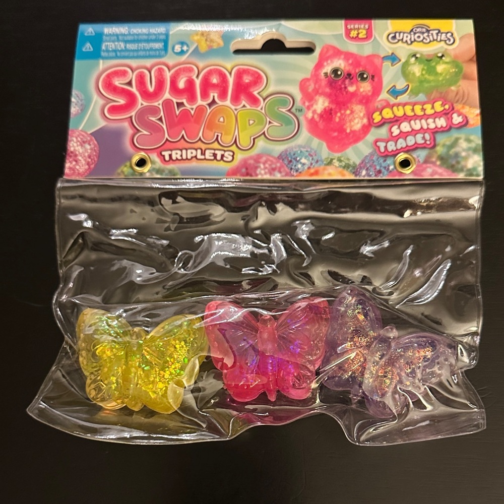 Sugar Swaps Triplets Butterfly Butterflies 🦋 Squeeze Squishy Squish Squishie